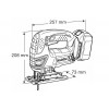 Лобзик аккумуляторный Makita DJV180Z 18В LXT Li-Ion - без акк и з/у