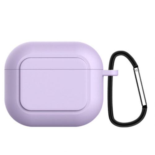 Чехол для наушников AirPods 3, с рамкой Purple