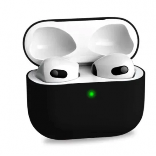 Ультратонкий  чехол для наушников AirPods 3, Черный