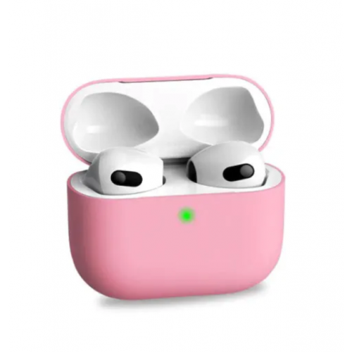 Ультратонкий  чехол для наушников AirPods 3, Розовый