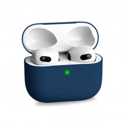 Ультратонкий  чехол для наушников AirPods 3, Midnight Blue