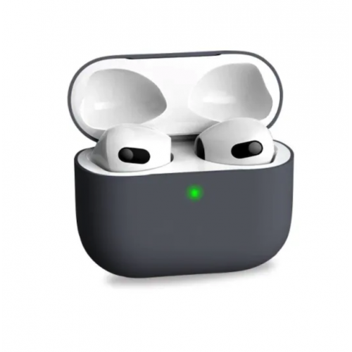 Ультратонкий  чехол для наушников AirPods 3, Серый