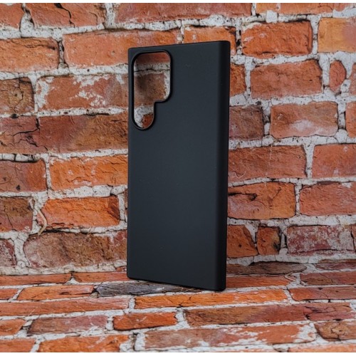 Сверх тонкий чехол FASHION CASE для Samsung S23 Ultra, черный
