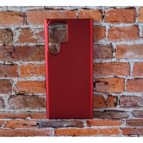 Сверх тонкий чехол FASHION CASE для Samsung S23 Ultra, Красный