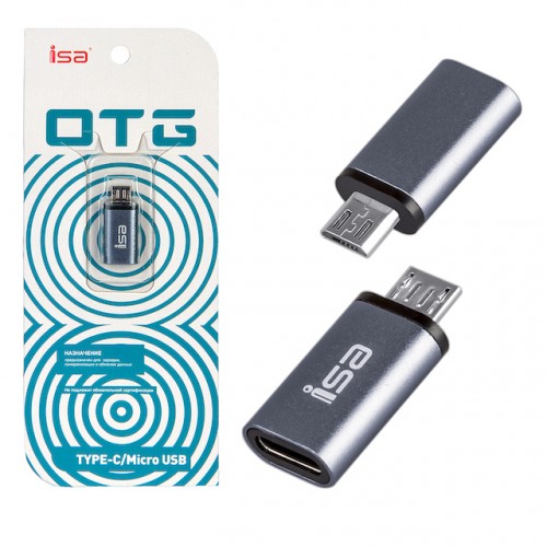 Переходник Type-C на Micro USB G-05 ISA