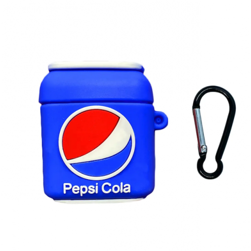 Чехол для наушников Air Pods 1/2, Pepsi Cola
